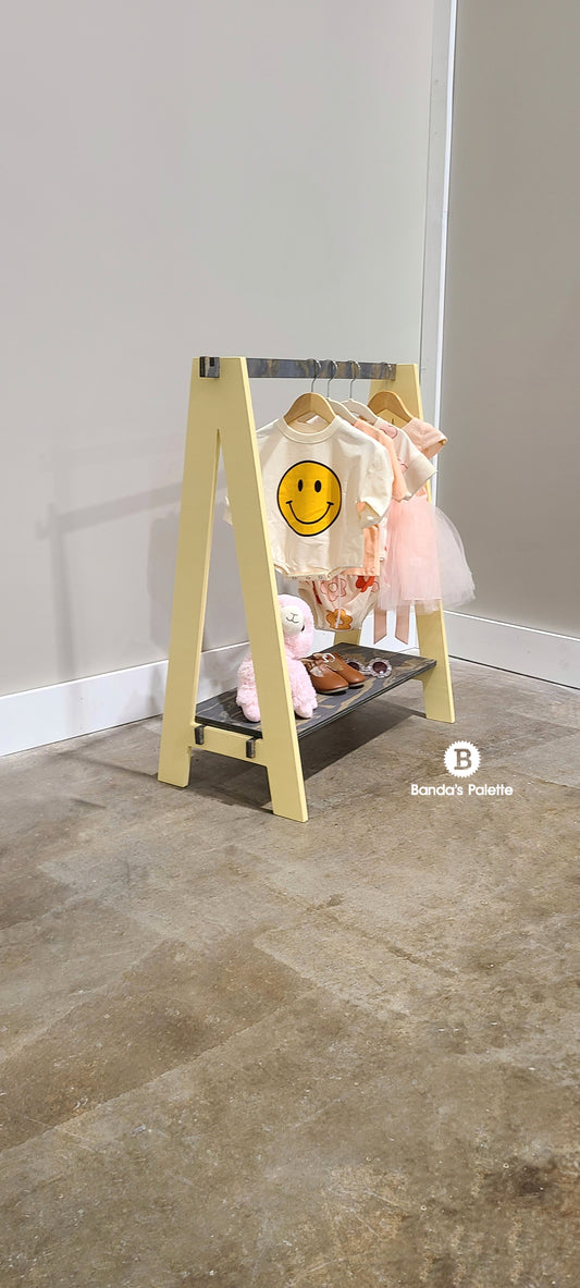 Kids Clothing Rack, Dress Up Storage, Montessori Furniture, Hero Up, Closet, Montessori Rack, Children's Wardrobe , Clothing Rack, Dress Up BandasPalette.com