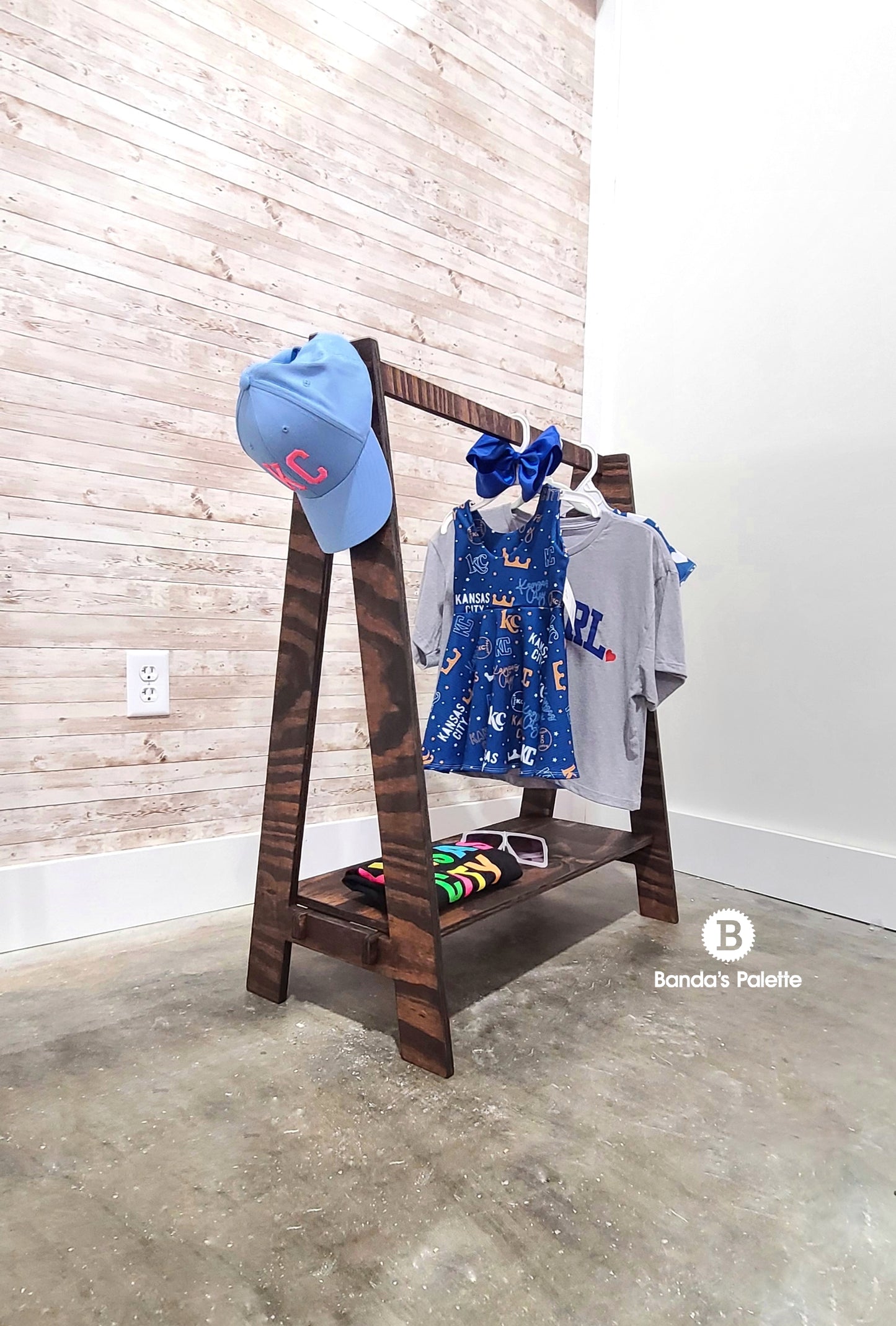 Kids Clothing Rack, Dress Up Storage, Montessori Furniture, Hero Up, Closet, Montessori Rack, Children's Wardrobe , Clothing Rack, Dress Up BandasPalette.com