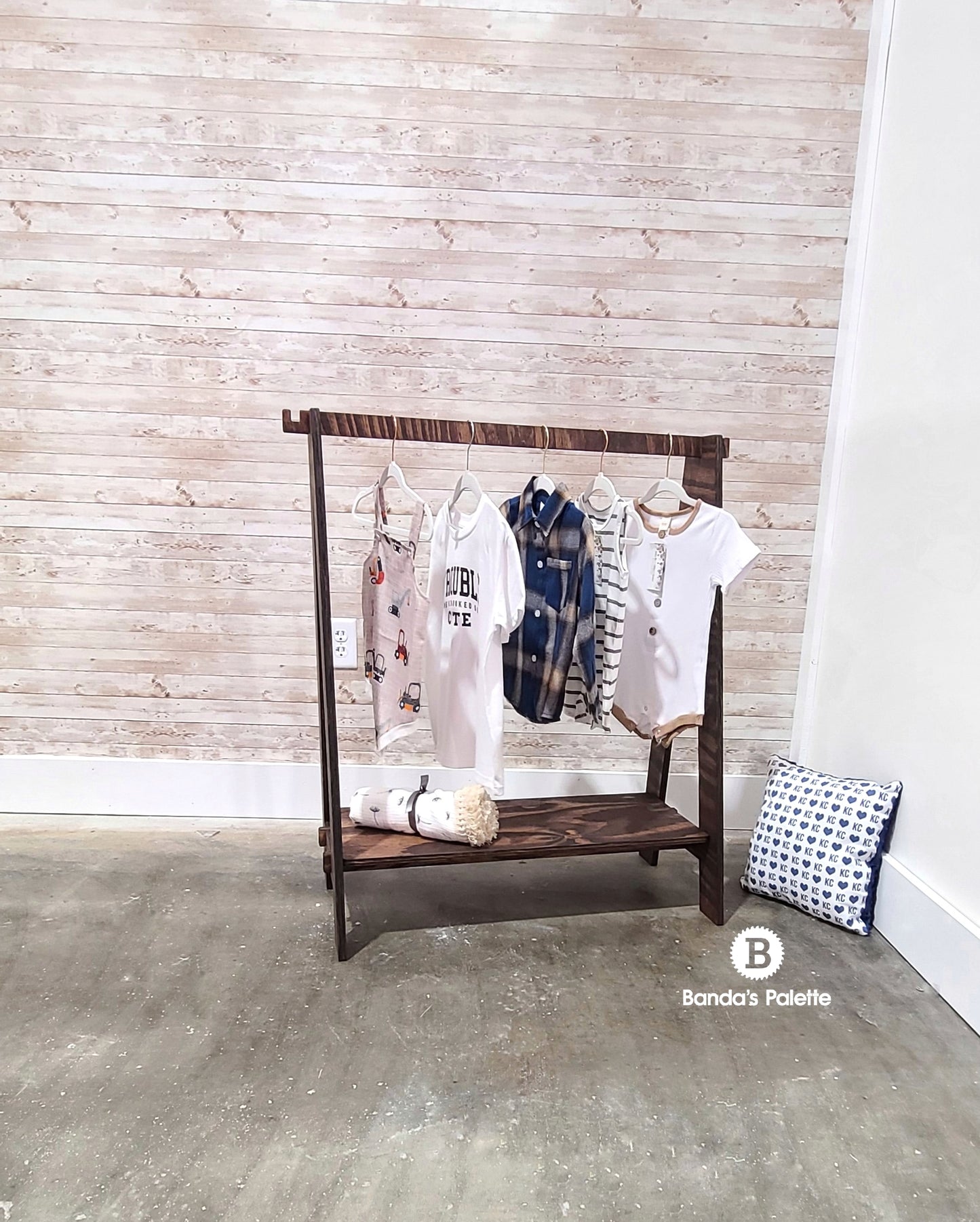 Kids Clothing Rack, Dress Up Storage, Montessori Furniture, Hero Up, Closet, Montessori Rack, Children's Wardrobe , Clothing Rack, Dress Up BandasPalette.com