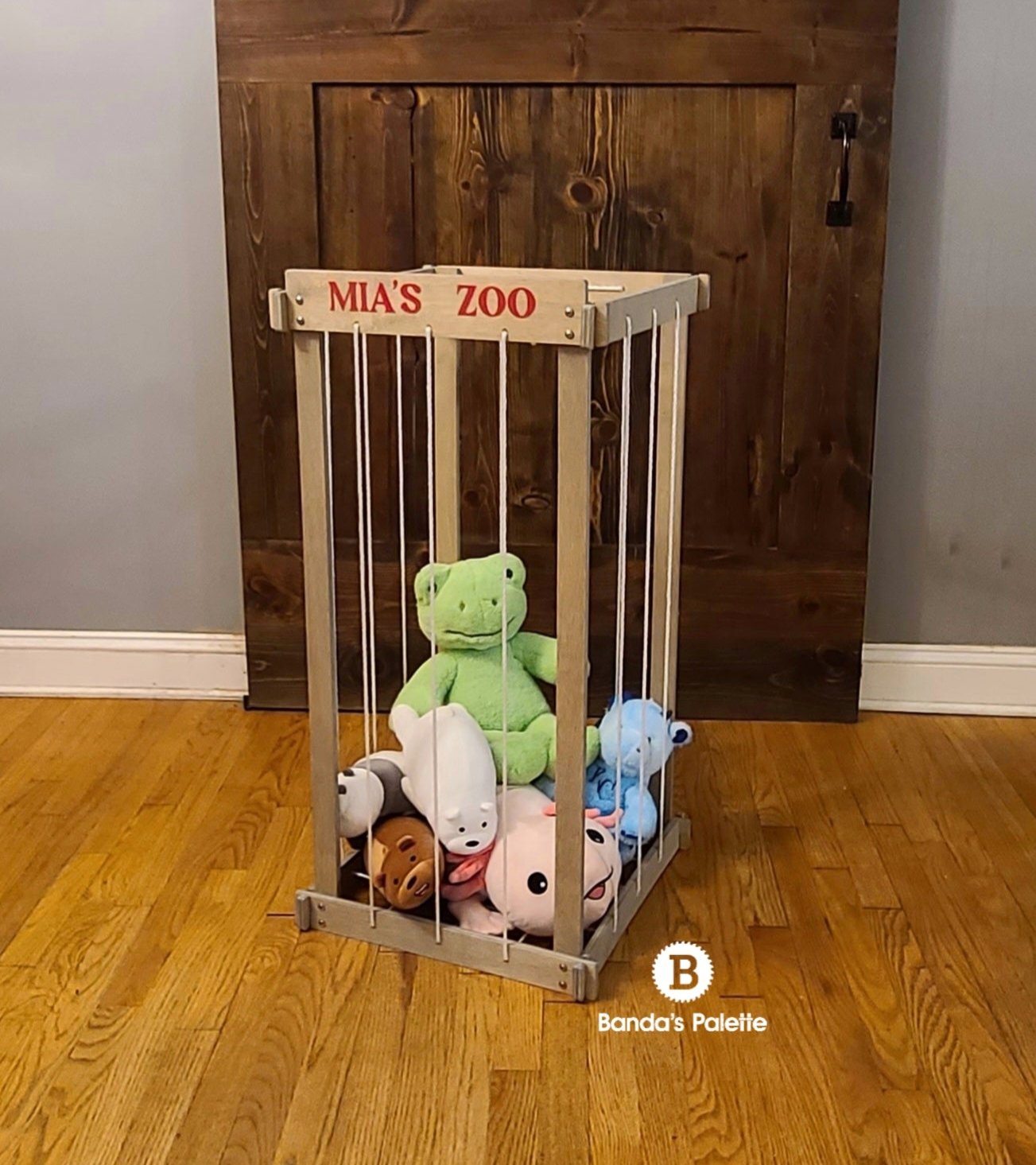 Stuffed Animal Zoo, Stuffed Animal Organizer, Kids Bedroom Storage