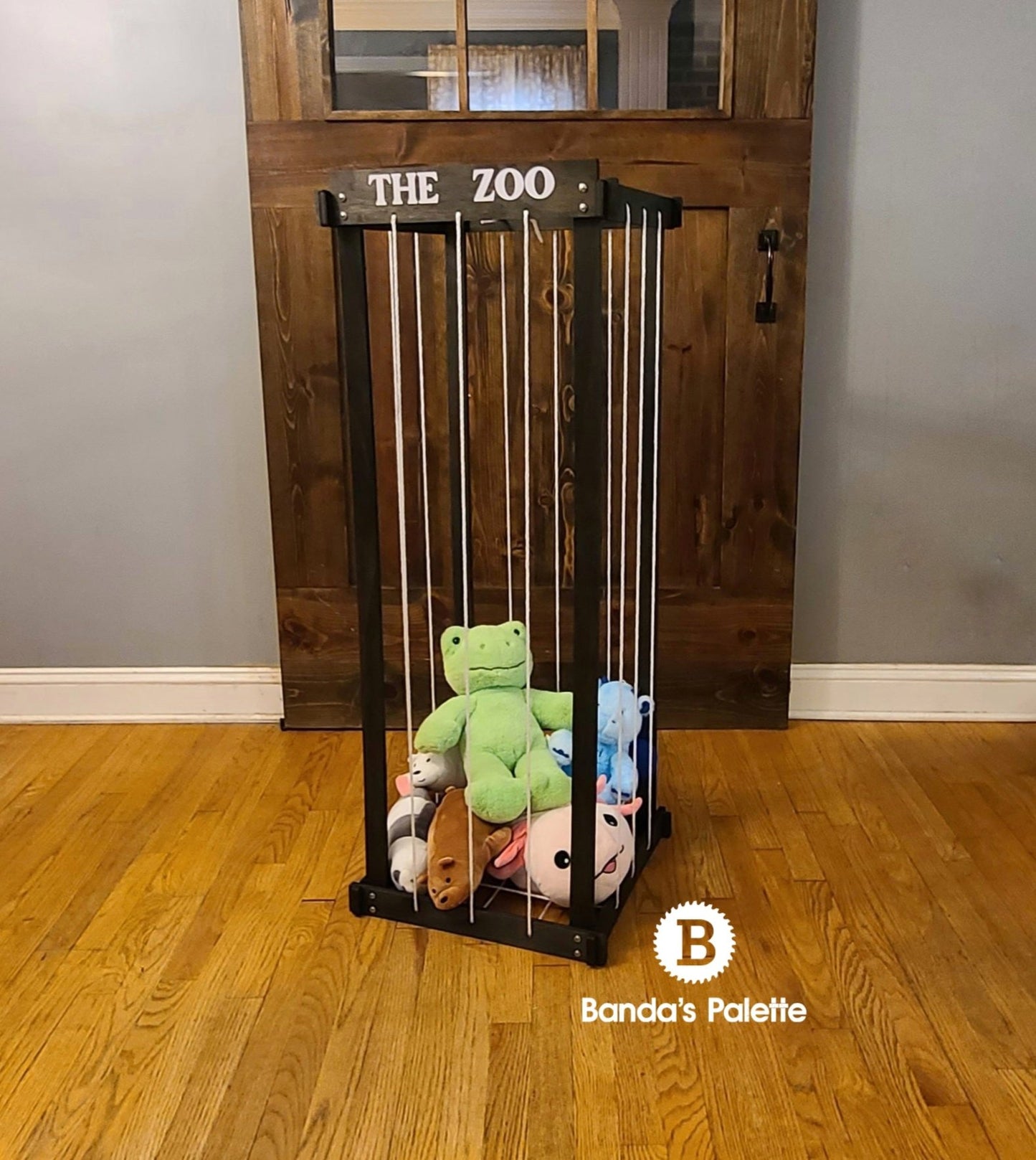 Stuffed Animal Zoo, Stuffed Animal Organizer, Kids Bedroom Storage