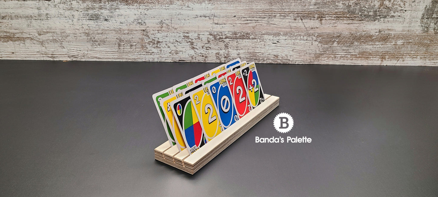 Playing Card Holder, 3 Row Card Holder
