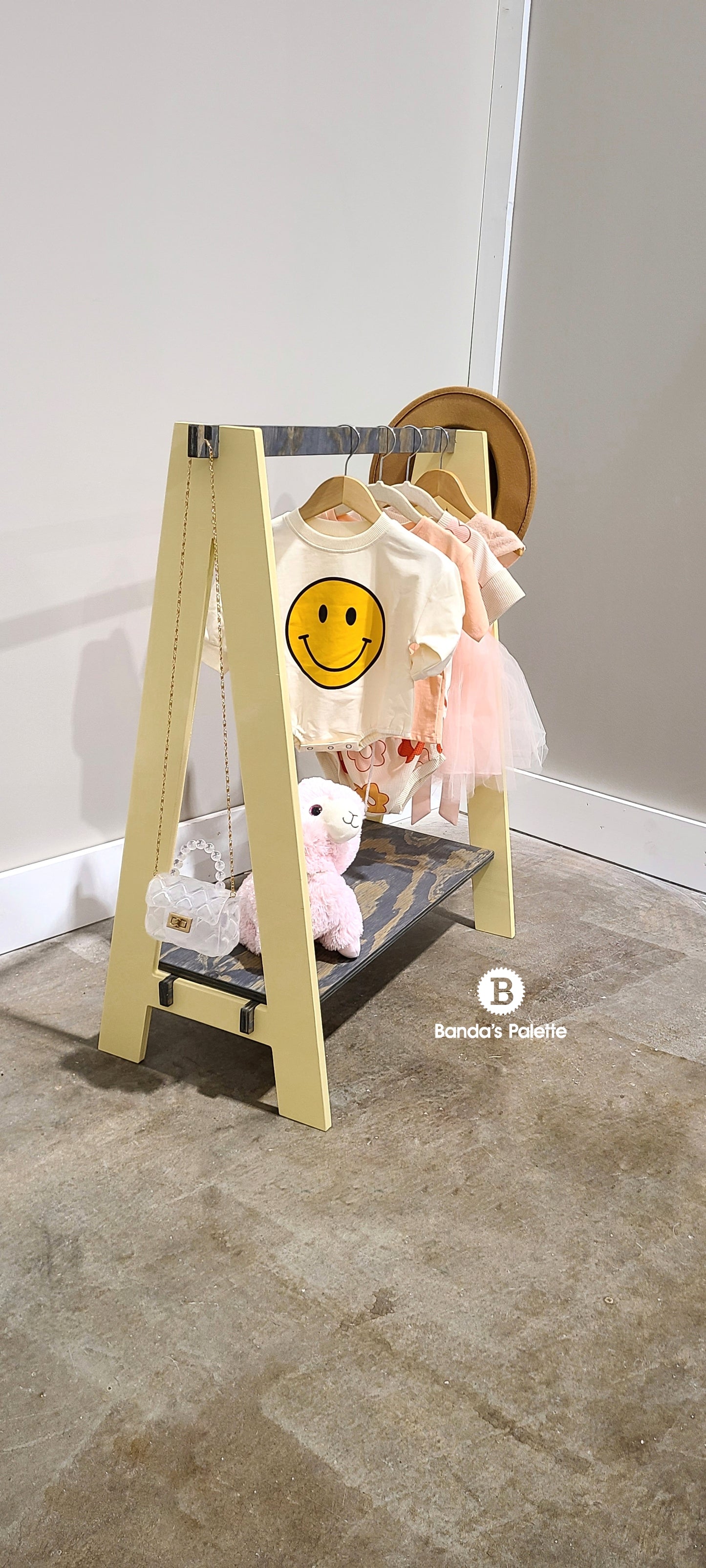 Kids Clothing Rack, Dress Up Storage, Montessori Furniture, Hero Up, Closet, Montessori Rack, Children's Wardrobe , Clothing Rack, Dress Up BandasPalette.com