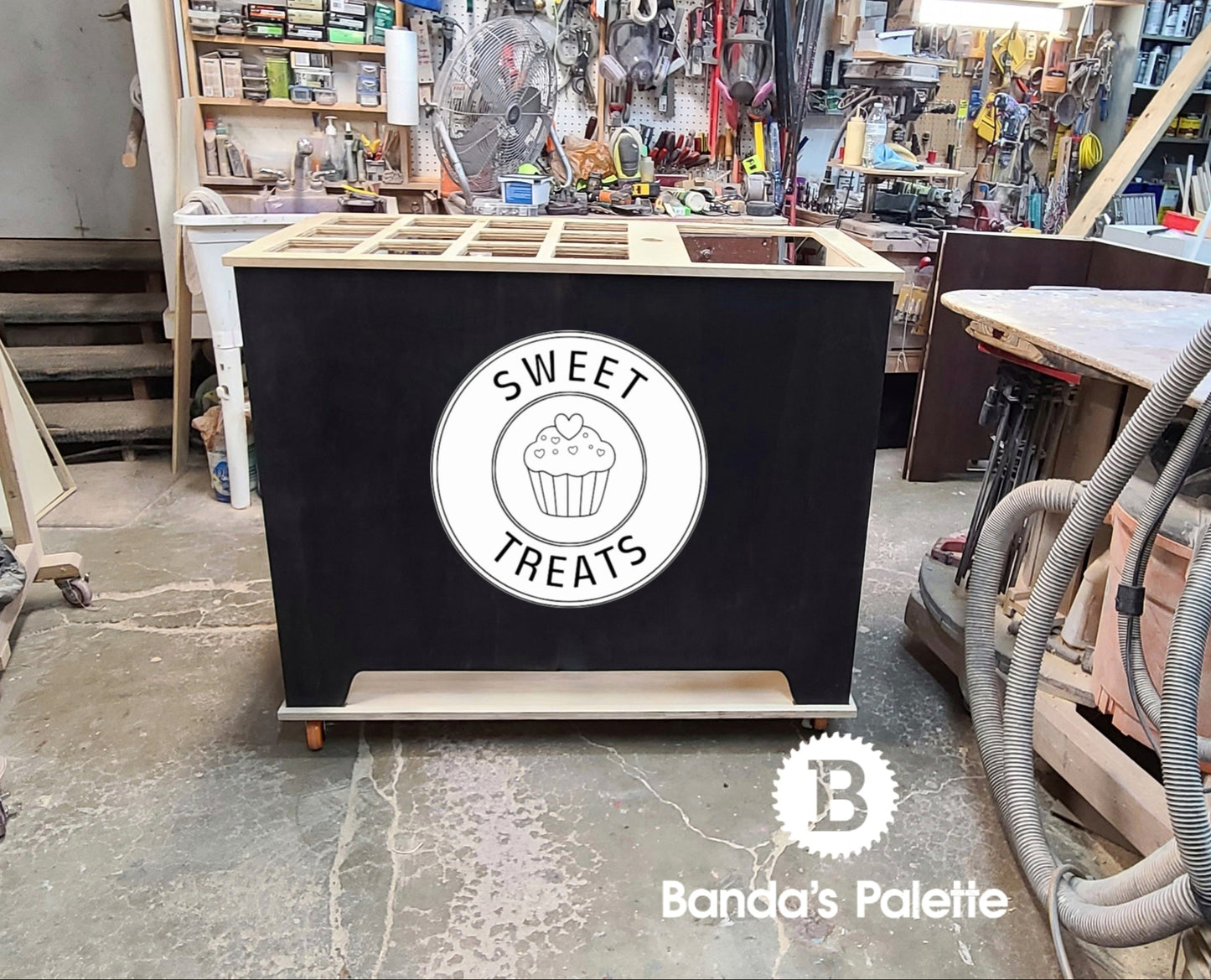 Large Foldable Charcuterie Cart, Portable Snack Cart, Tradeshow Cart, Dessert Cart, Wedding Bar, Company Events, Mobile Charcuterie Cart