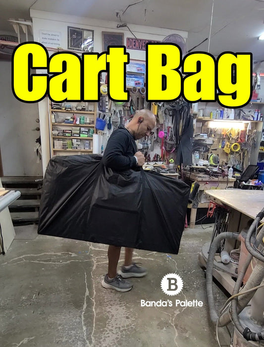 Cart Bag, Charcuterie Cart Bag, Carrying Case for Cart, Vendor Cart BandasPalette