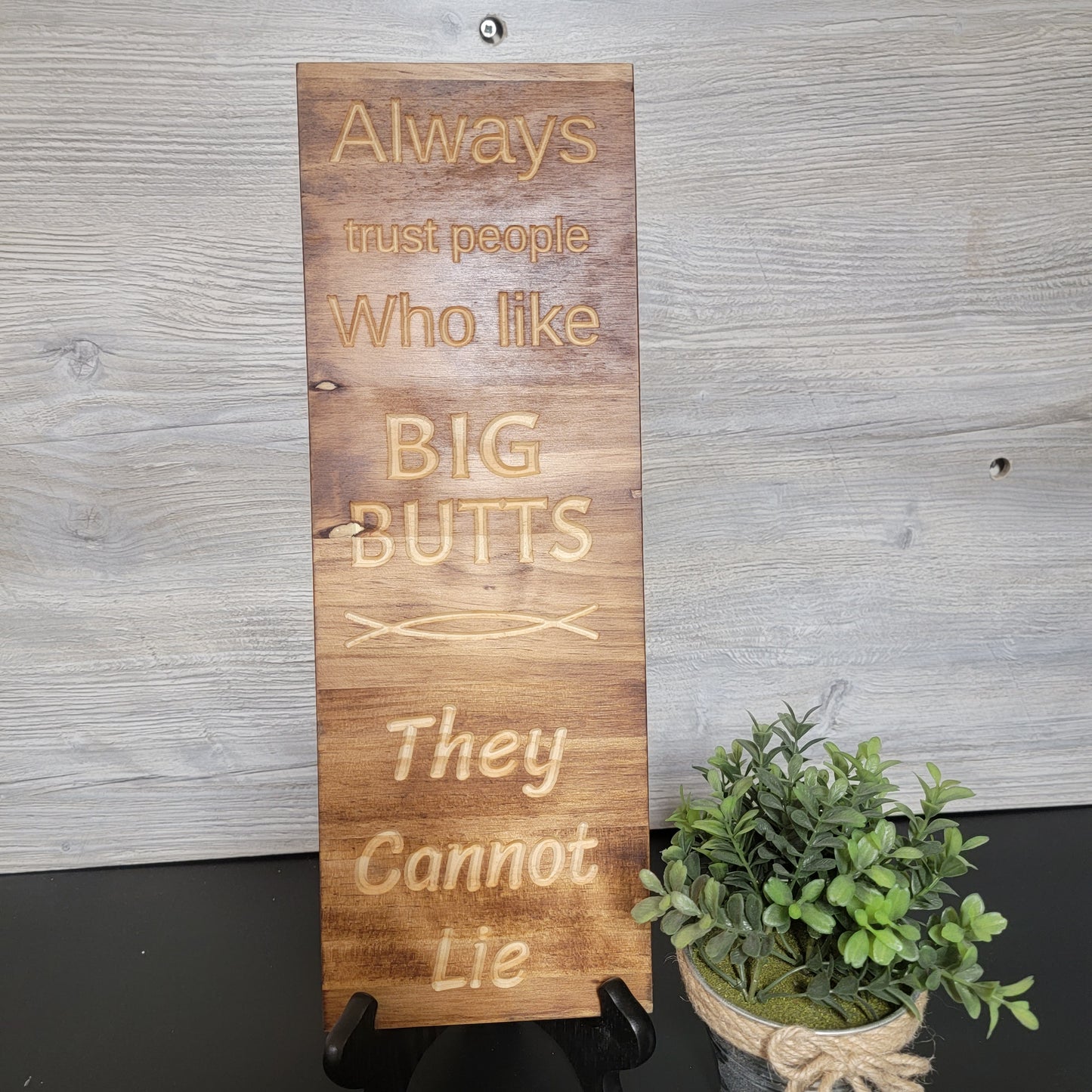 Wood Sign, Carved Wood, Funny sign