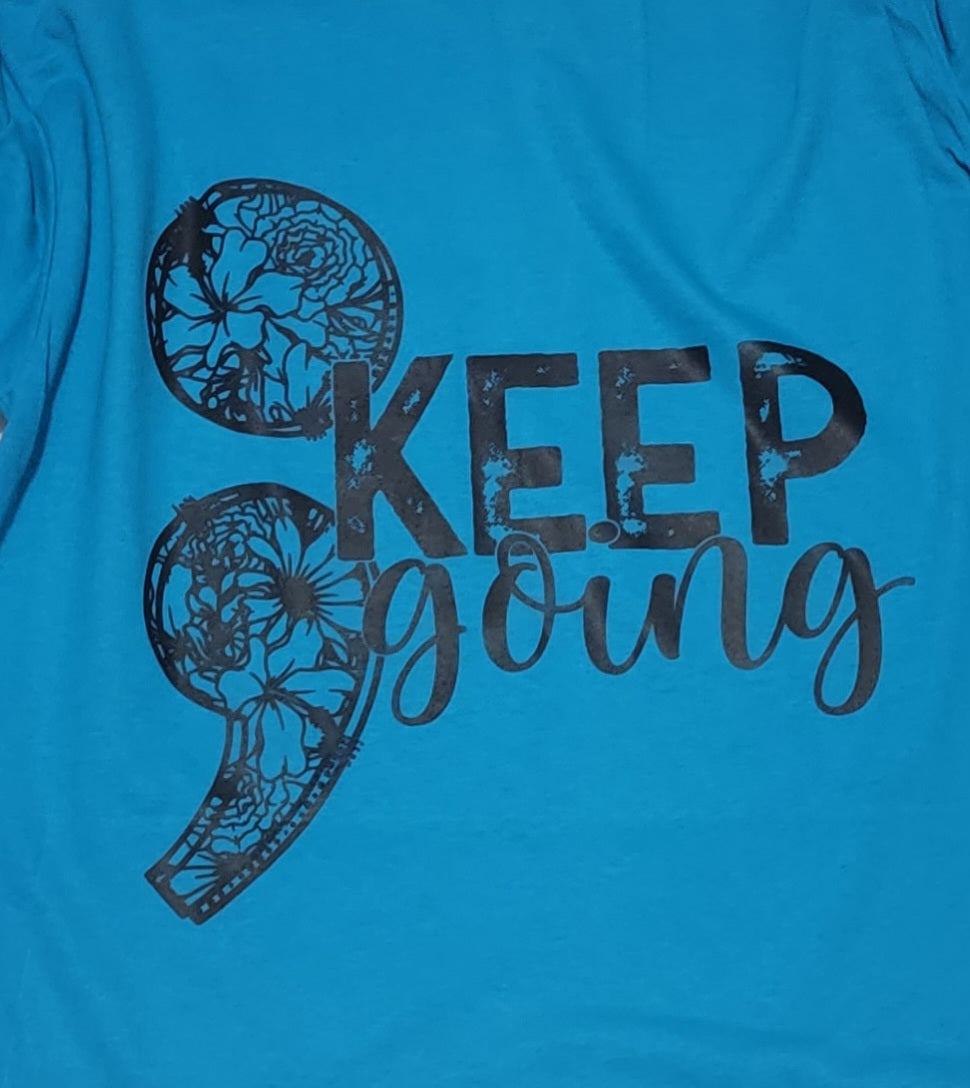 Short Sleeve Tee, Keep Going