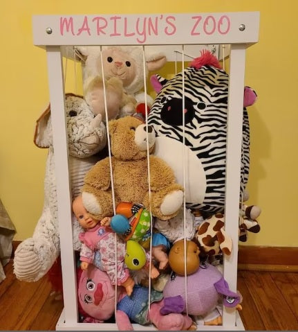 Stuffed Animal Zoo, Stuffed Animal Storage, Stuffed Animal Holder